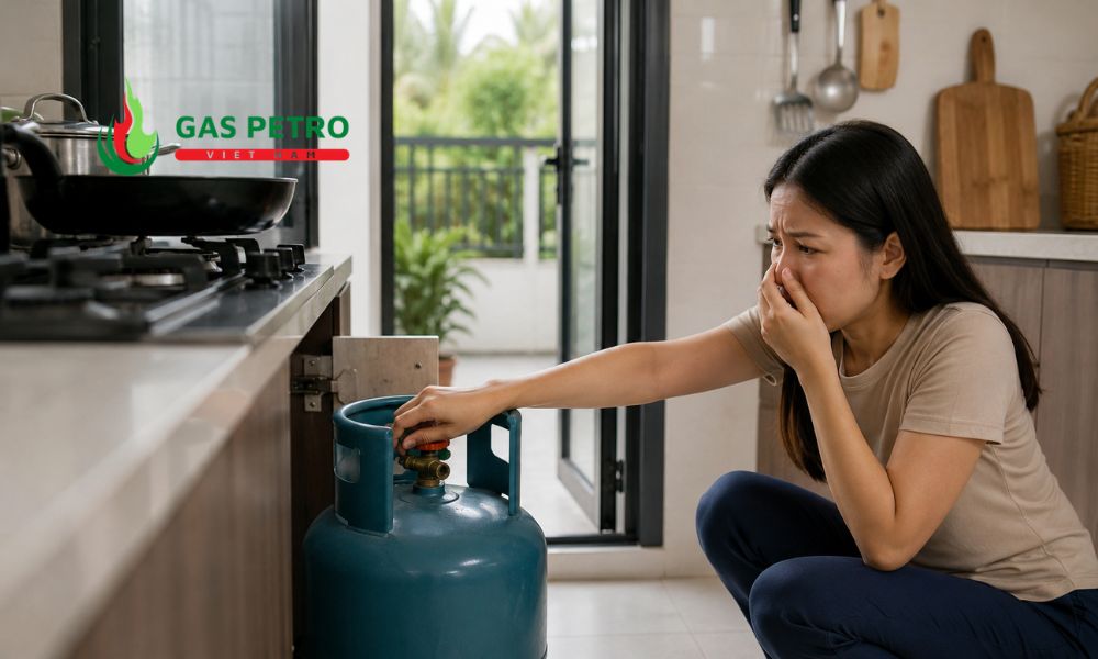 Cách xử lý khi ngửi thấy mùi gas trong nhà