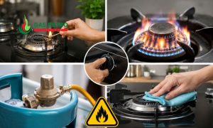 Những lỗi thường gặp khi sử dụng bếp gas - Cách khắc phục