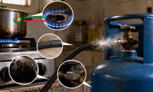 Bình gas nhanh hết hơn bình thường trong quá trình sử dụng