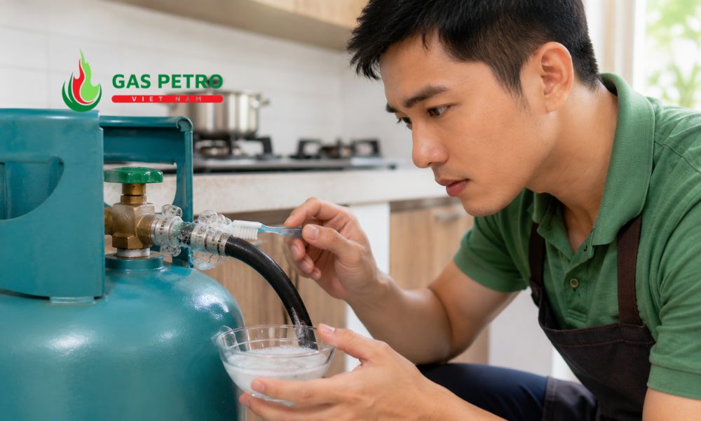 Những sai lầm nguy hiểm khi kiểm tra rò rỉ gas