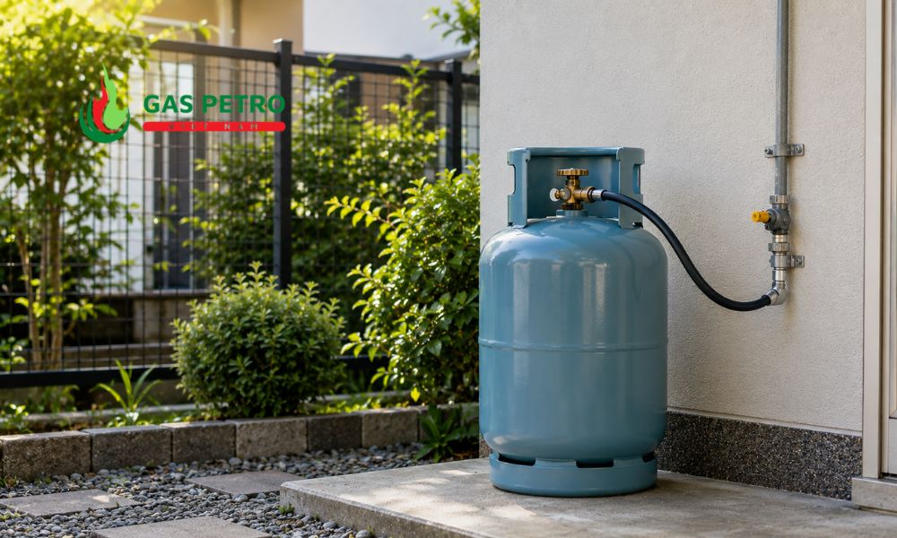 Bình gas để ngoài trời dưới ánh nắng trực tiếp làm giảm tuổi thọ thiết bị