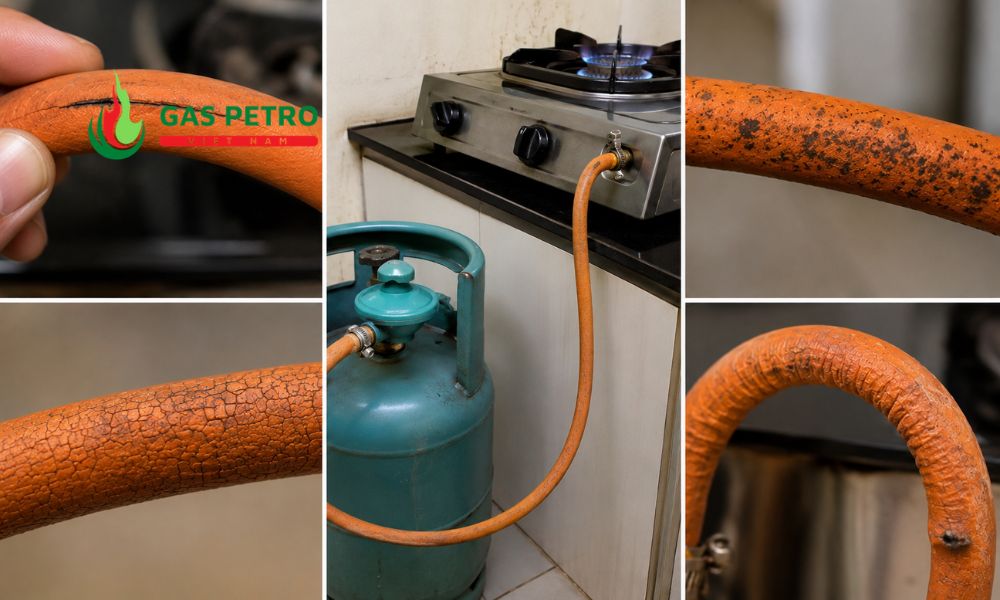 Những dấu hiệu cảnh báo dây gas đã xuống cấp