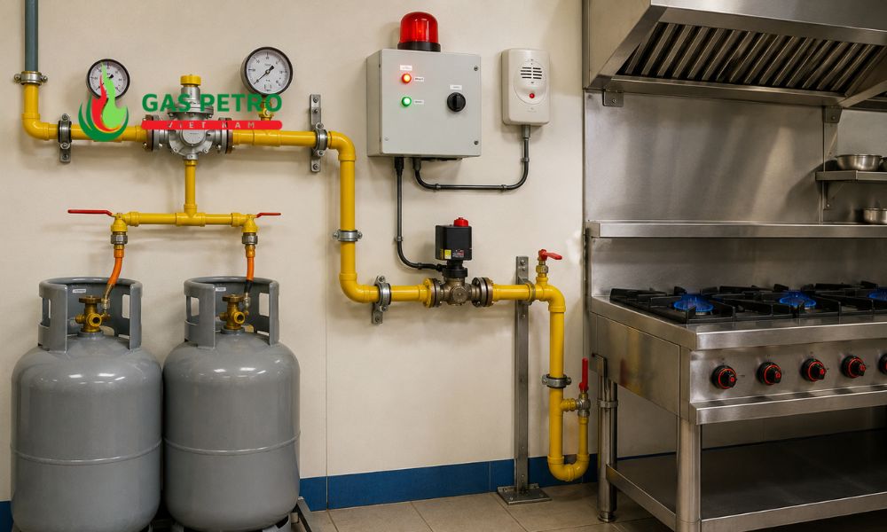 Nhóm thiết bị cảnh báo và ngắt gas tự động